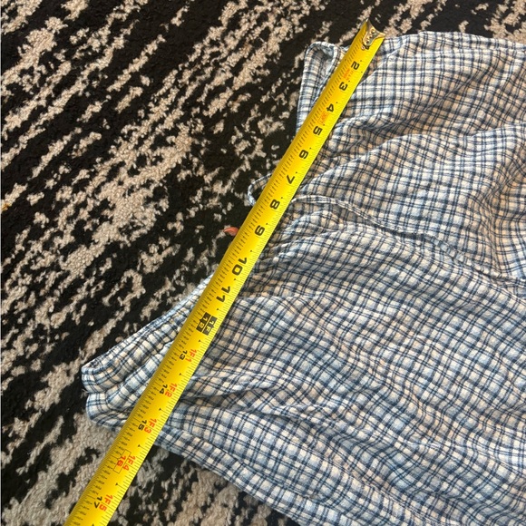 Abercrombie Linen Blend Pull on Pants SIZE MED Drawstring w/ Pockets - Picture 3 of 9